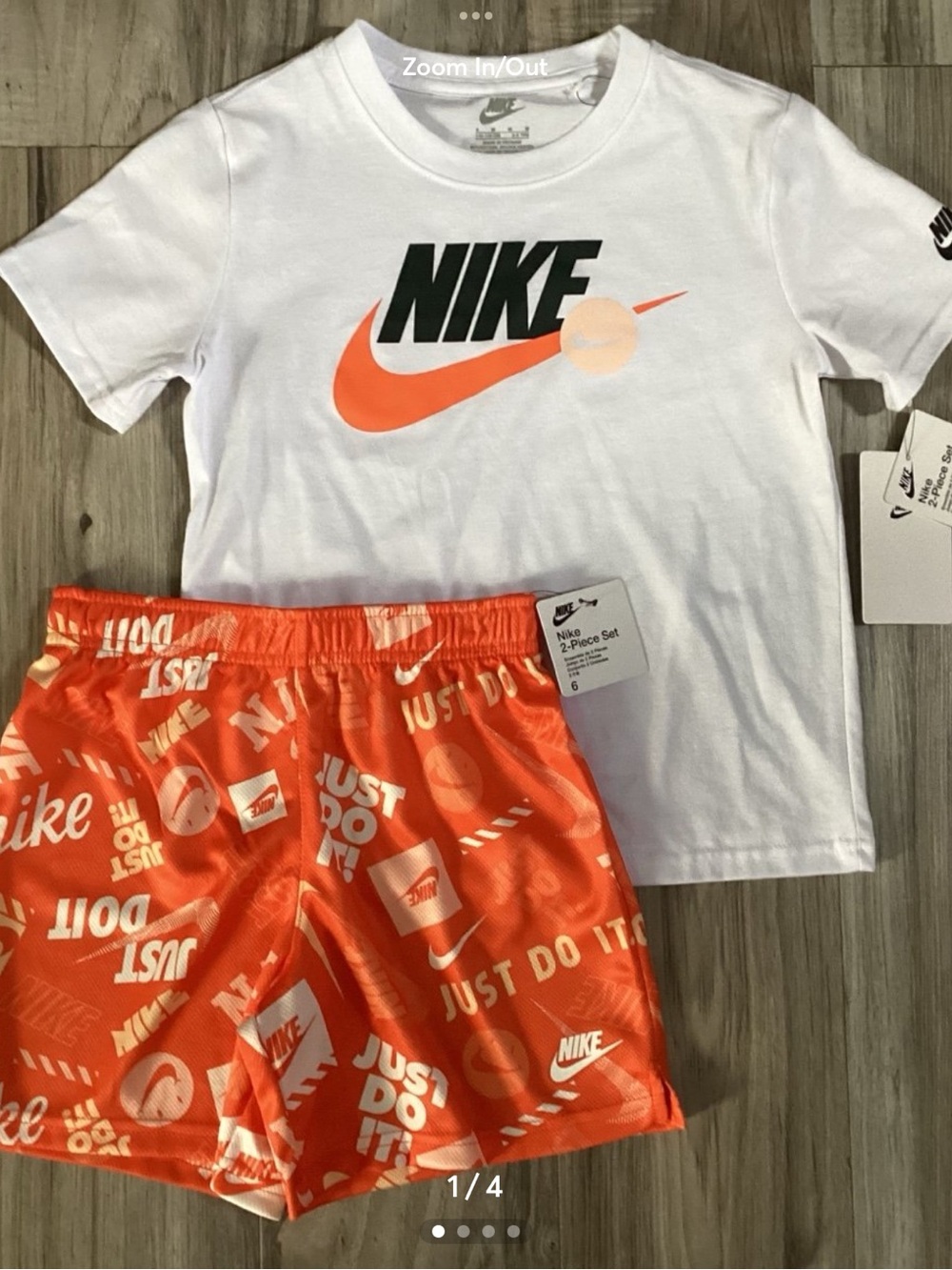 Nike Tee & shorts Set size 6(NWT) ~PRICE IS FIRM, NO OFFERS~